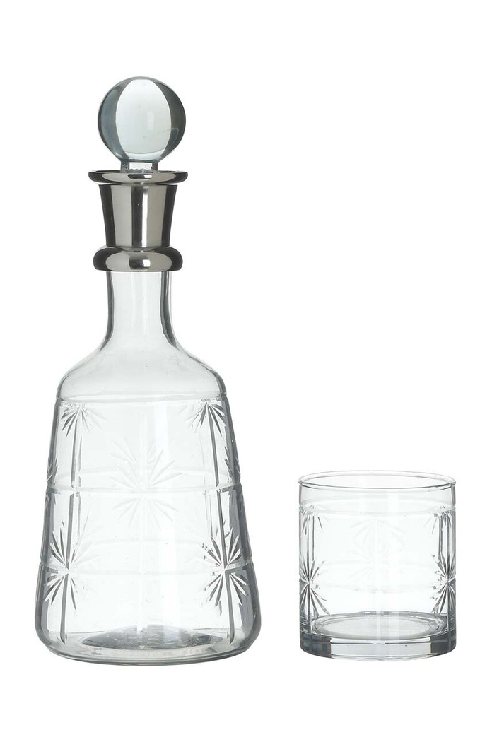 Eva Solo set de carafe și pahare pentru apă 6 x 220 ml / 1 L 7-pack transparent 3.70.085.0230