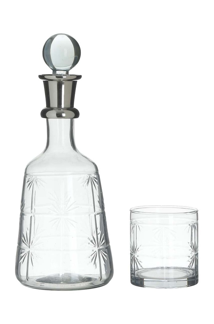 Eva Solo set de carafe și pahare pentru apă 6 x 220 ml / 1 L 7-pack transparent 3.70.085.0230