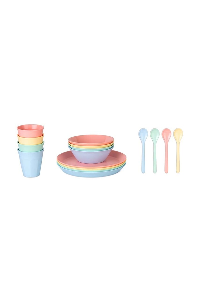 Posuđe za 4 osobe Koziol Nora Macarons 16-pack šarena 4058272