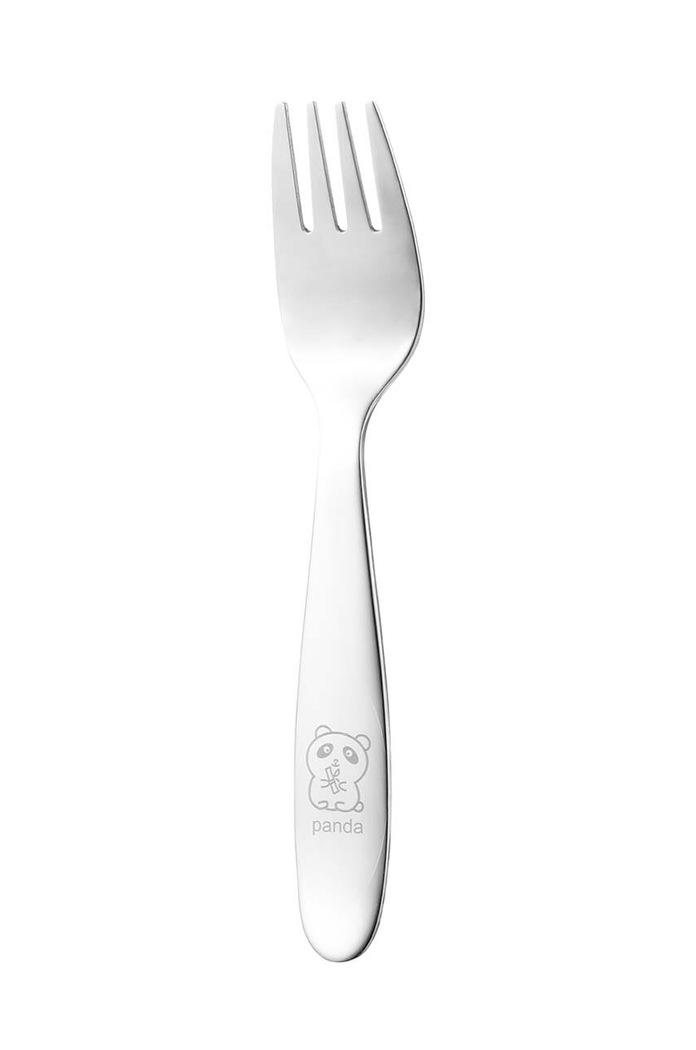 Komplet otroškega jedilnega pribora Dorre Panda 4-pack siva 5.8743