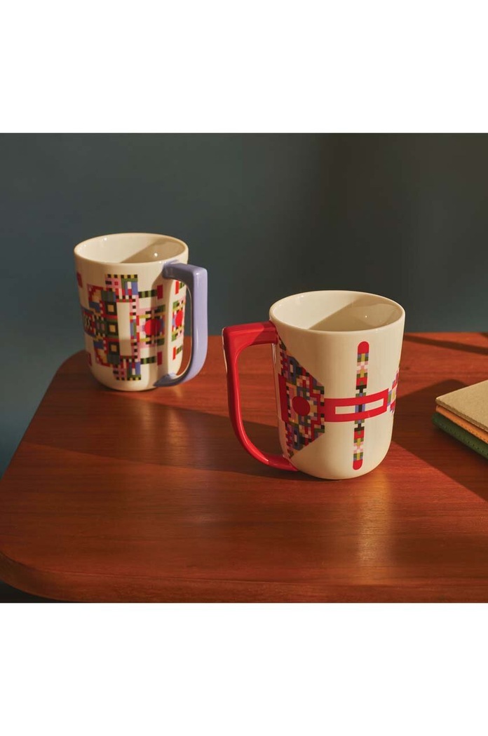 Bucătărie și bar Alessi Ceasca Holyhedrics ESA09.1 multicolor