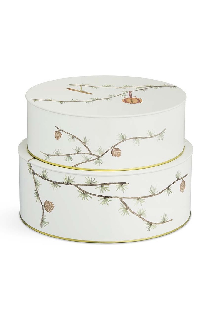 Kähler Set de cutii de depozitare Christmas Storage 2-pack multicolor 693212