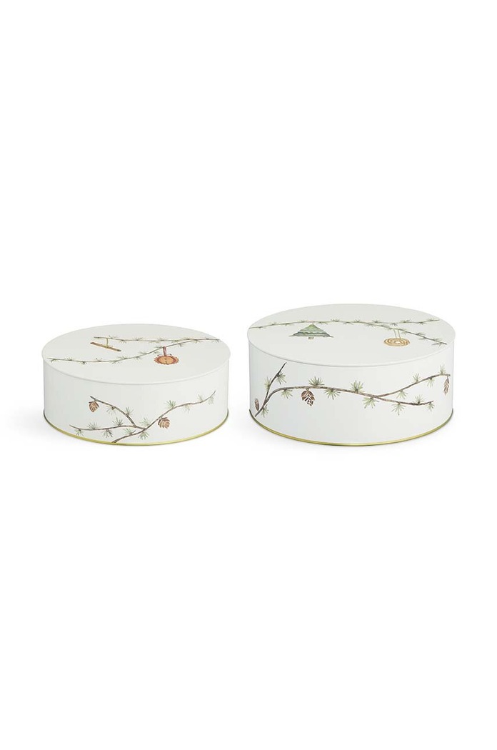 Kähler Set de cutii de depozitare Christmas Storage 2-pack 693212 multicolor AA00