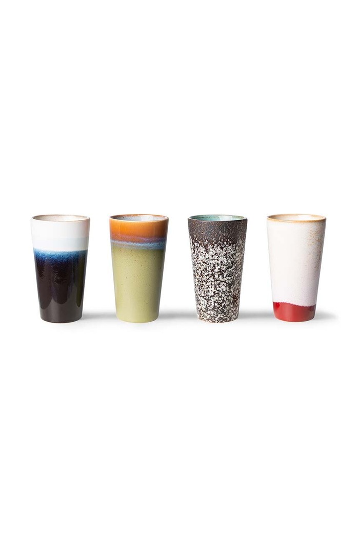 Hkliving zestaw kubków 4-pack ACE7054 multicolor AA00