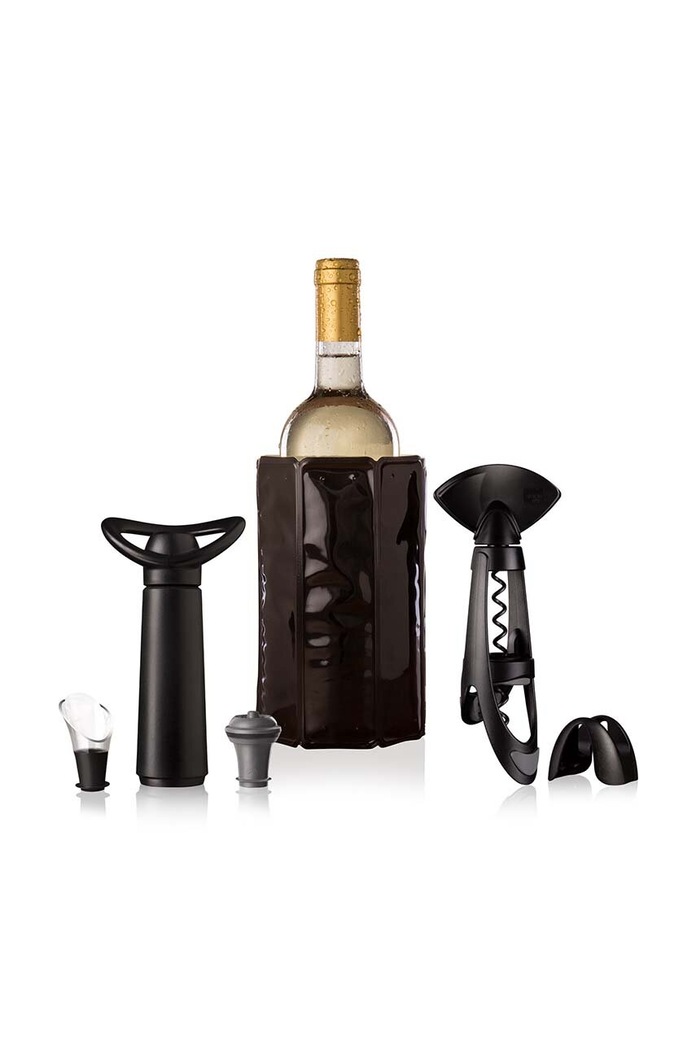 Vacu Vin zestaw do wina czarny 3890360