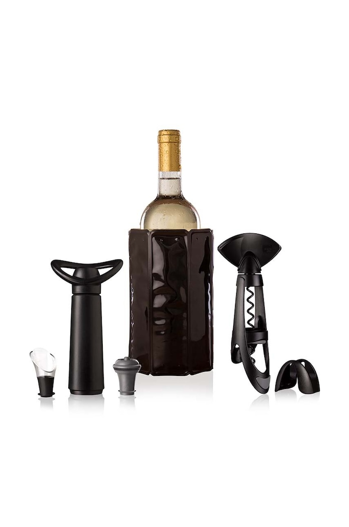 Vacu Vin zestaw do wina czarny 3890360