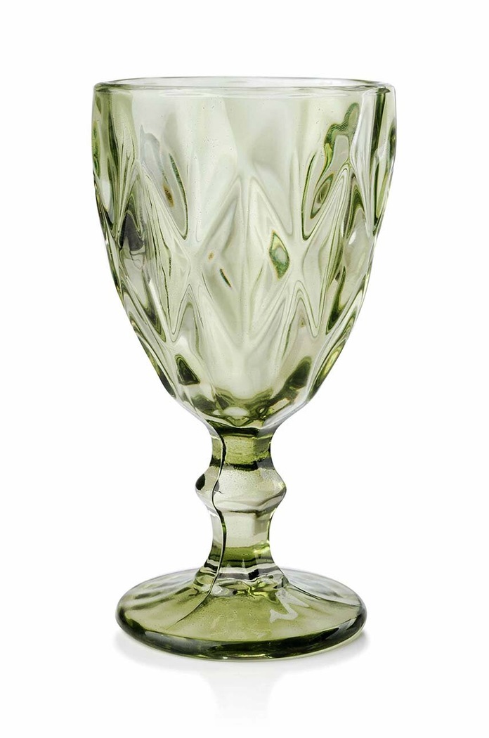 Affek Design zestaw kieliszków Elise Green 250 ml zielony HTID1664