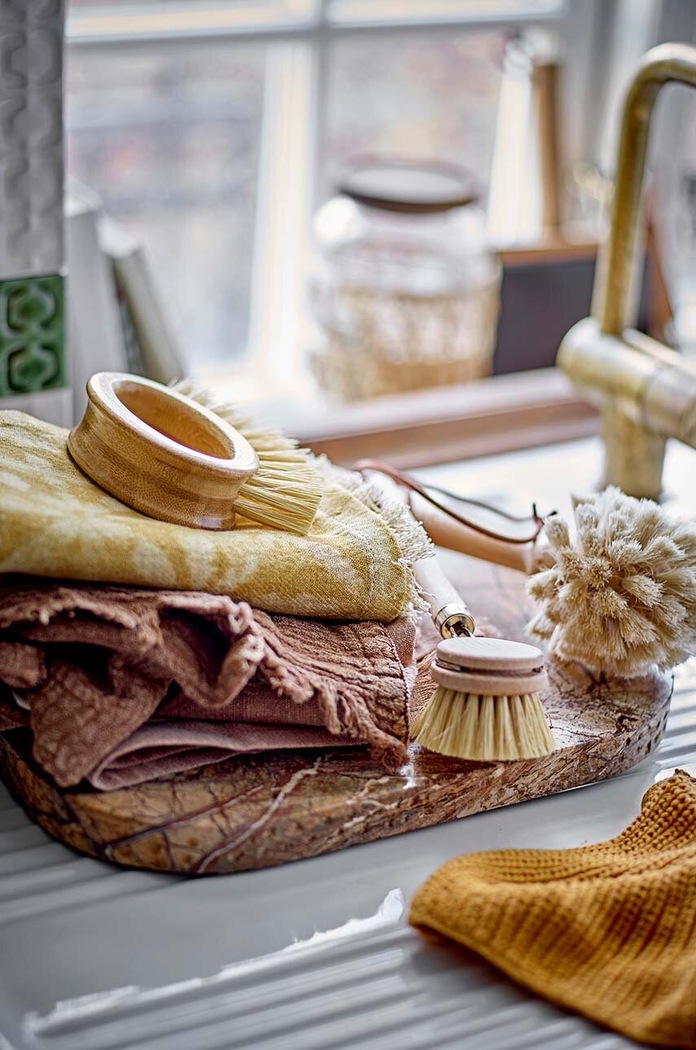 Βούρτσα πιάτων Bloomingville Brush 82047922 μπεζ AA00
