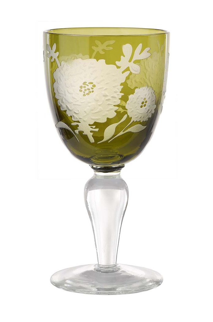 Pols Potten zestaw kieliszków Peony Multicolor 250 ml 6-pack 140.230.132