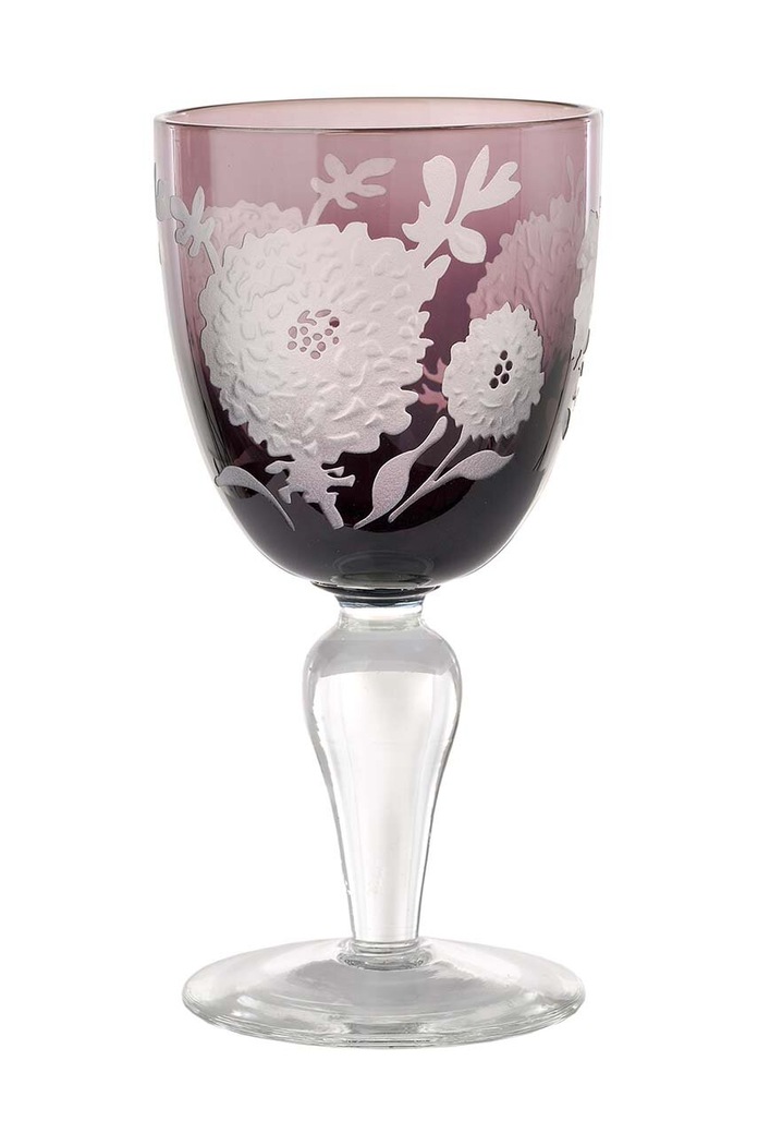 Pols Potten zestaw kieliszków Peony Multicolor 250 ml 6-pack 140.230.132