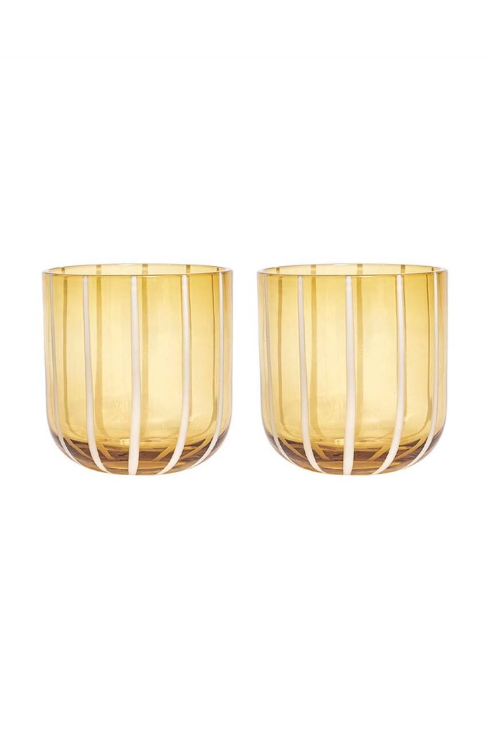 OYOY set de pahare Mizu 250 ml 2-pack galben L301091
