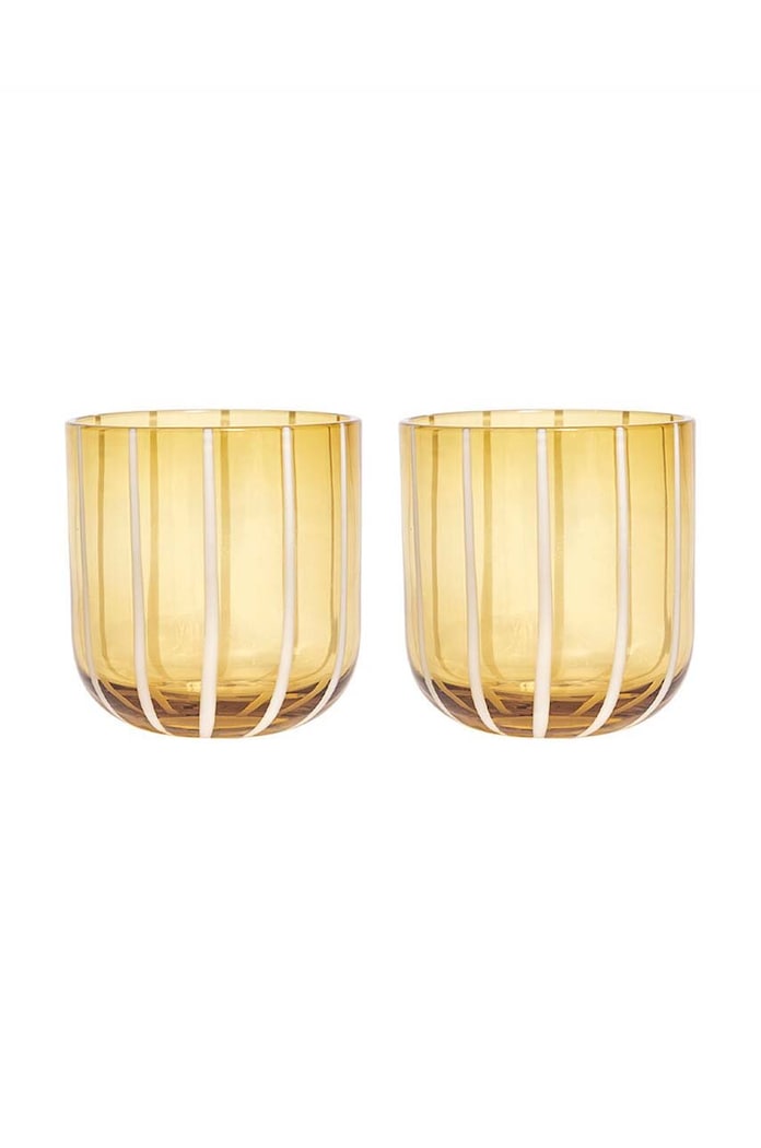 OYOY set de pahare Mizu 250 ml 2-pack galben L301091