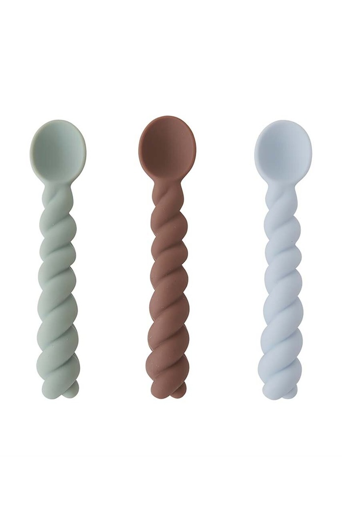 Sada lžiček OYOY Mellow 3-pack vícebarevná M107157