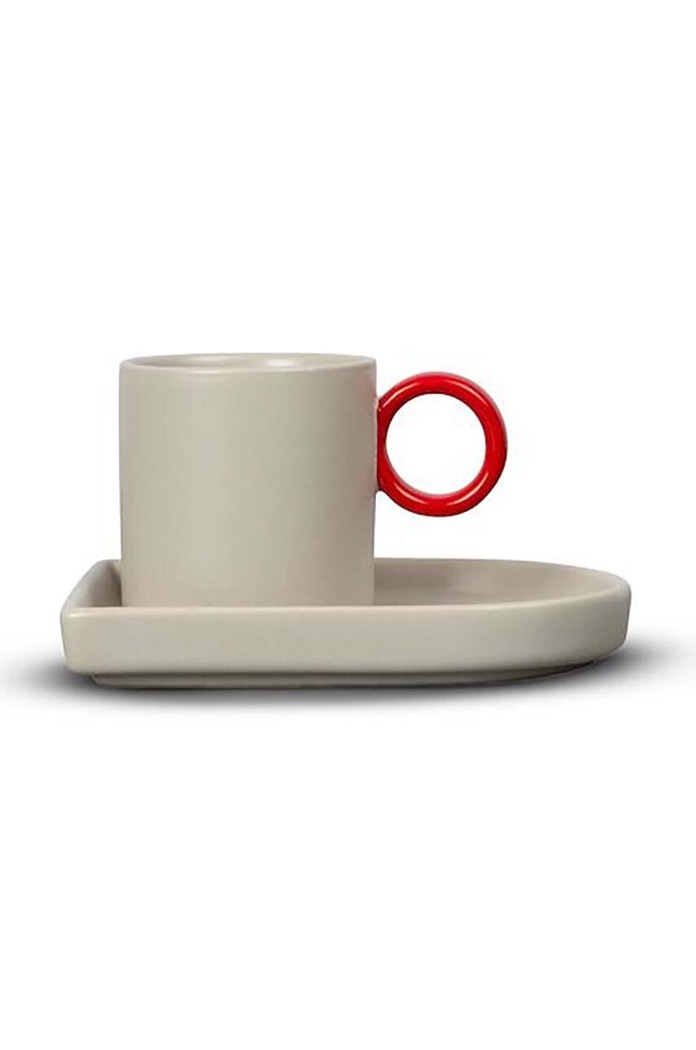 Byon ceașcă și farfurioară Niki 80 ml multicolor 5275001305