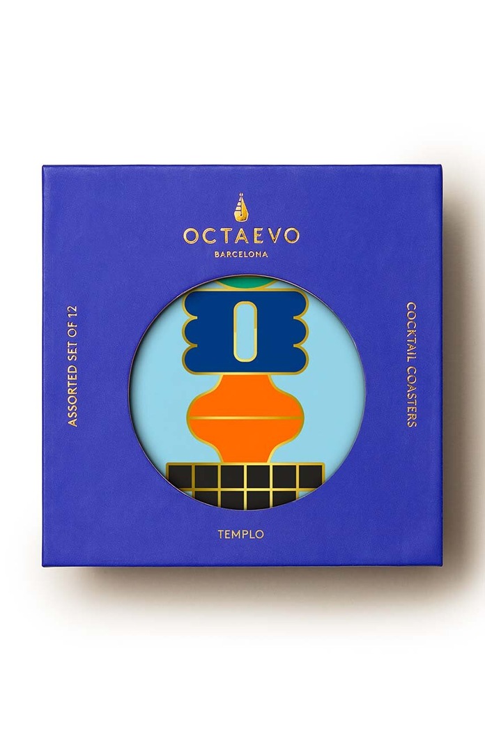 Octaevo zestaw podkładek Templo Cocktail 12-pack OCOEM.17 multicolor AA00
