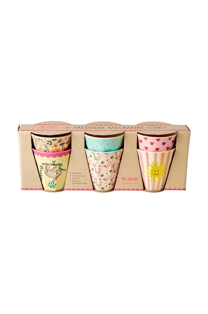Rice zestaw kubków 6-pack multicolor MELCU.6ZFUNI