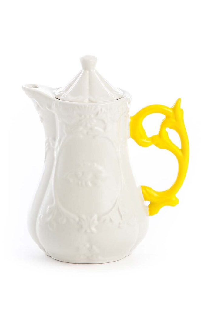 Seletti ceainic Gia alb 09856.GIA