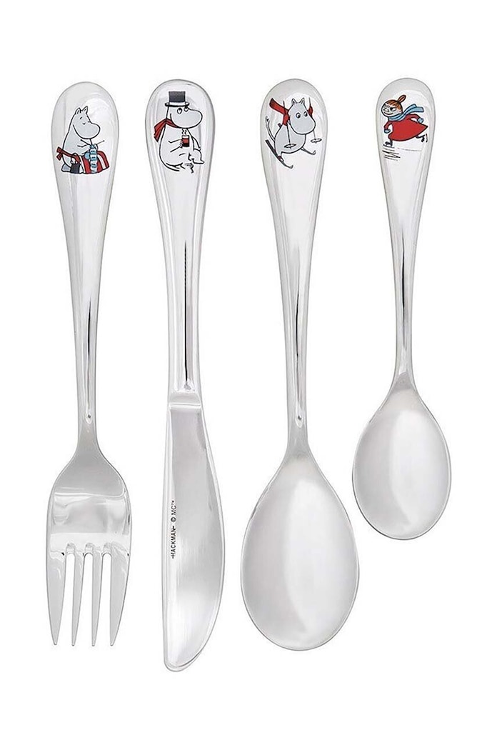 Sada dětských příborů Arabia Finland x Muminci 4-pack vícebarevná 1009274