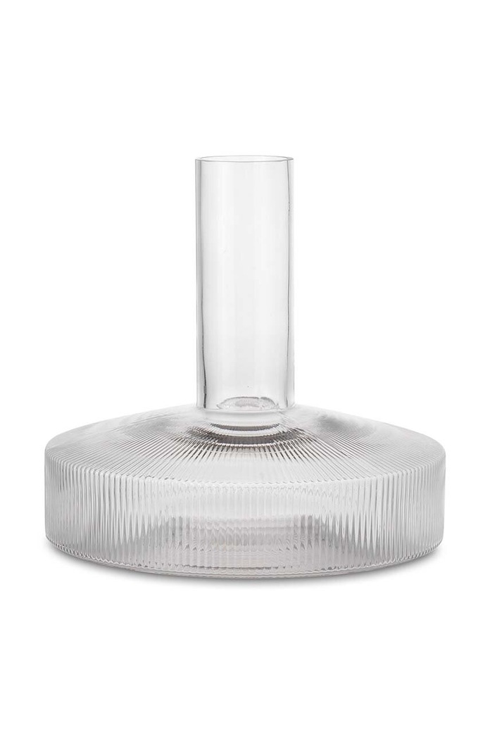 Karafa na víno ferm LIVING Ripple priesvitná 1104268095