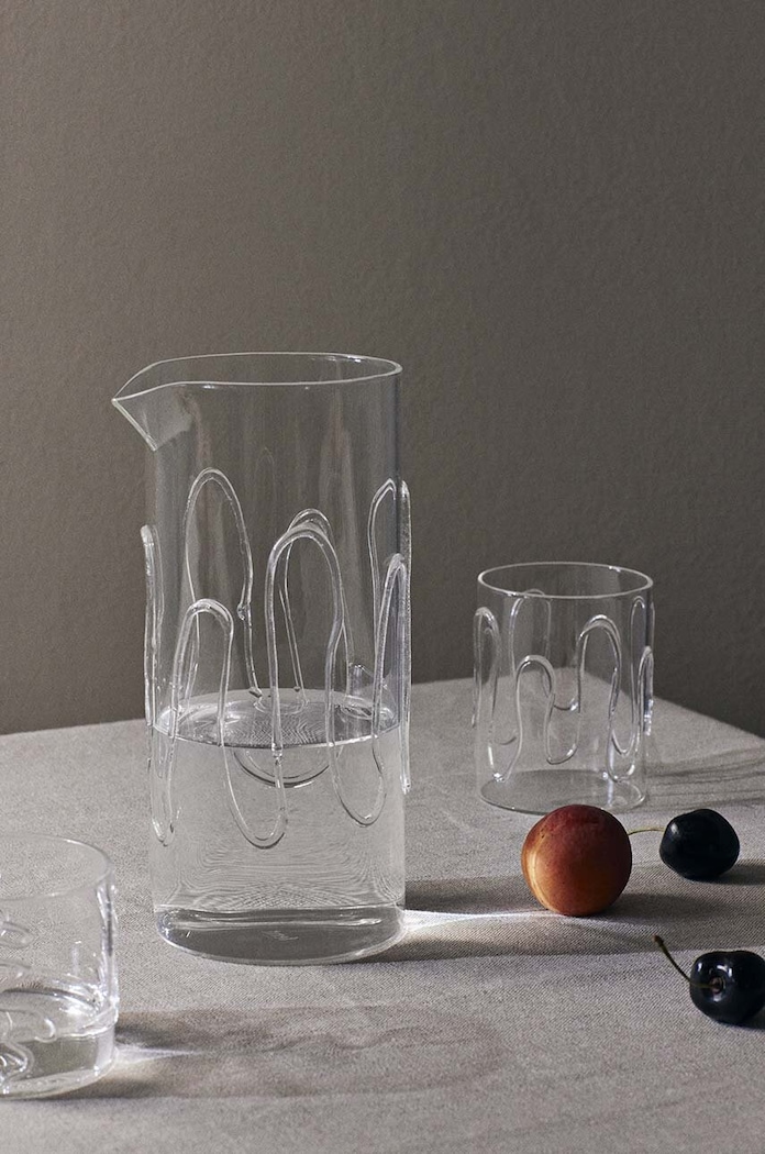 Karafa ferm LIVING Doodle 1,2 L 1104268105 priesvitná AA00