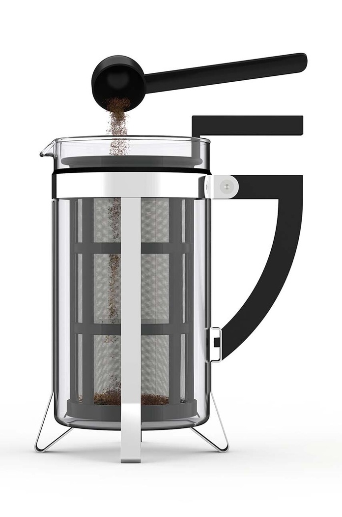 Infuzor za kavu Philippi Bauhaus 1 L P135004 siva AA00