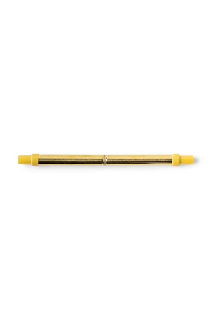 Teleskopické brčko v pouzdře Designworks Ink Ochre žlutá DRS1.1006EU