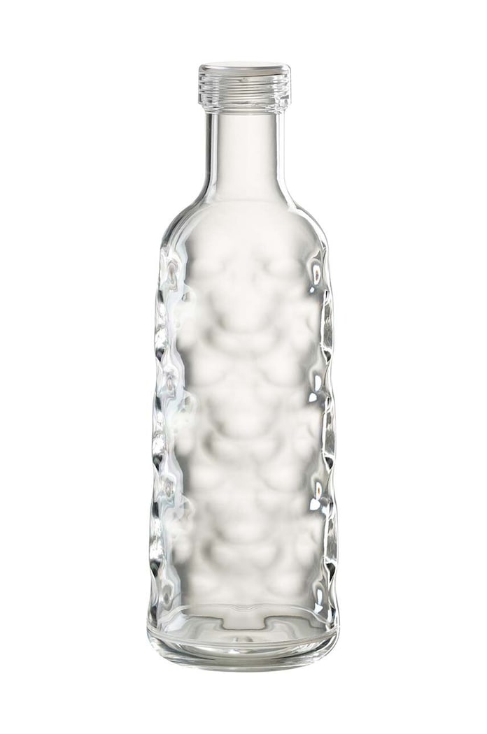 Fľaša J-Line Plastic Transparent priesvitná 43952