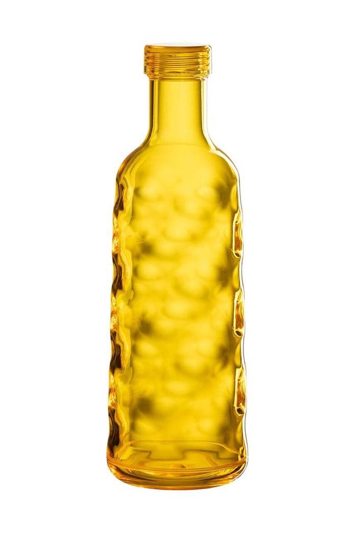 J-Line sticlă Plastic Yellow 1,2 L galben 43954