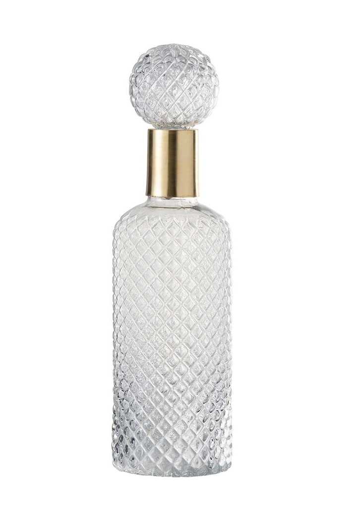 J-Line carafa Deco Relief transparent 96612