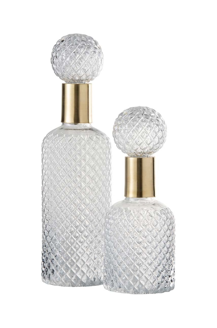 Bucătărie și bar J-Line carafa Deco Relief 96612 transparent