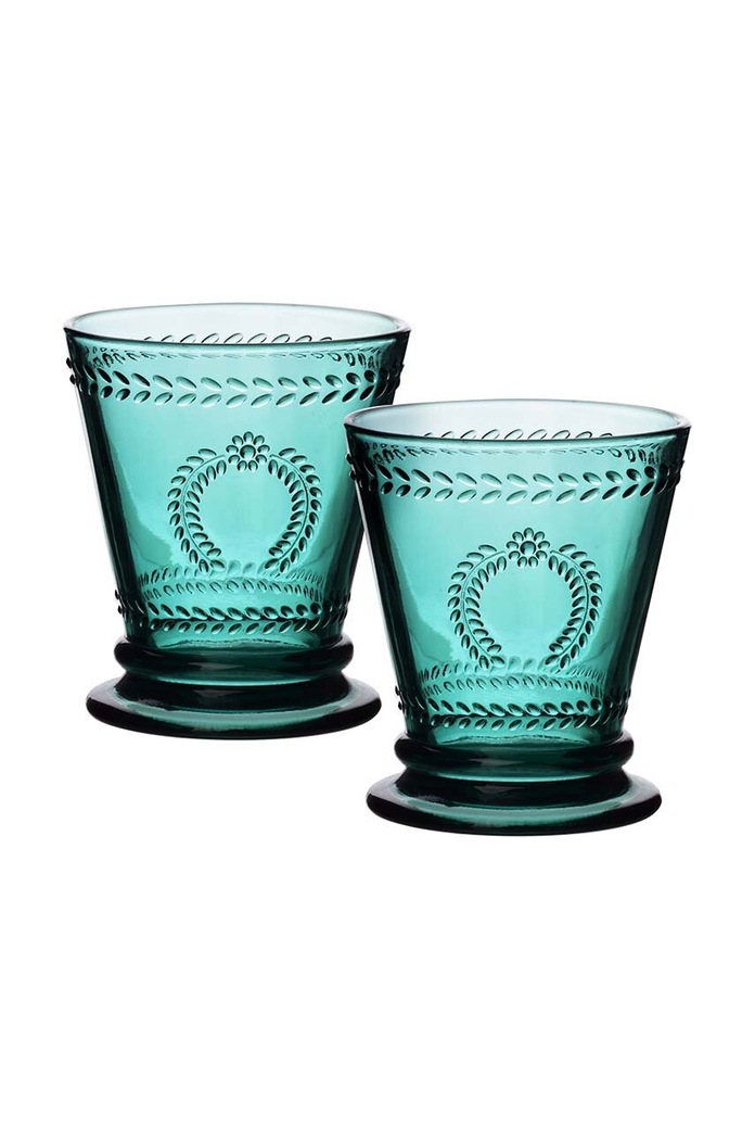 Sada pohárov Affek Design Ecila Dark 260 ml 2-pak tyrkysová HTID9963