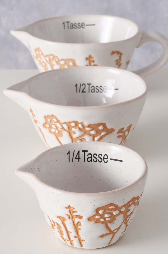 Boltze set de cești de măsurat de bucătărie Josephiny 3-pack 2044682 multicolor
