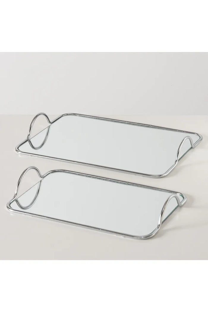 Boltze Set de tavi Magellan 2-pack 2052916 gri AA00