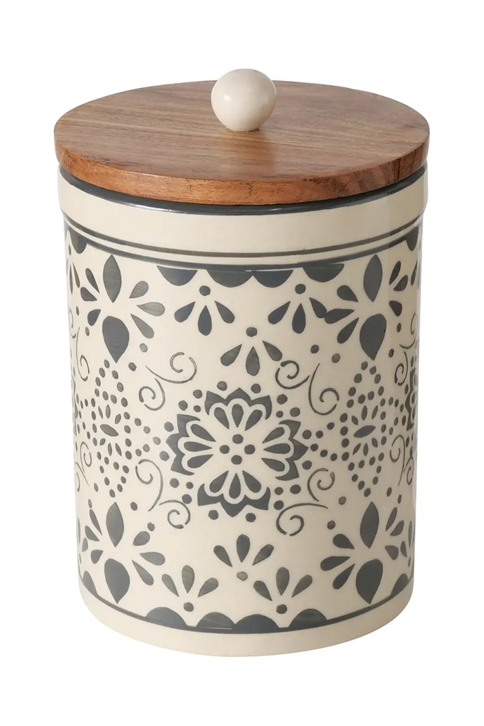 Boltze Recipient cu capac Kina multicolor 2048291