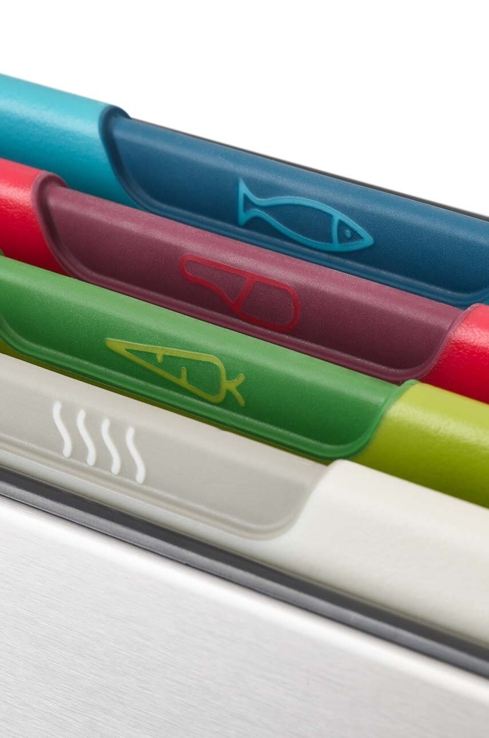 Set daski za rezanje u organizatoru Joseph Joseph Folio™ 4-pack 60226 šarena AA00