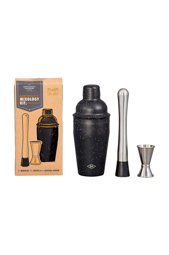 Barmanská súprava Gentlemen's Hardware Bartender's Mixology Kit 3-pak čierna GEN356UK