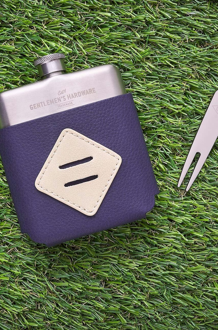 Kuchnia i bar Gentlemen's Hardware piersiówka Golfers Hip Flask & Divot Tool GEN384UK granatowy