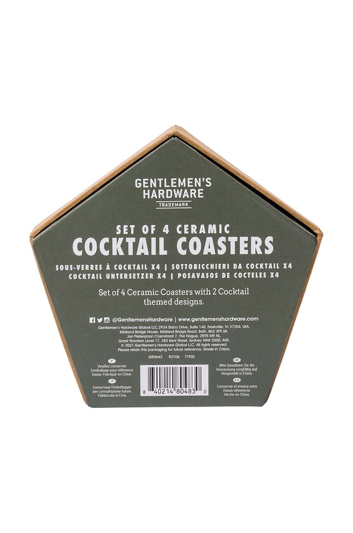 Gentlemen's Hardware podstawka kuchenna 4-pack GEN642UK multicolor
