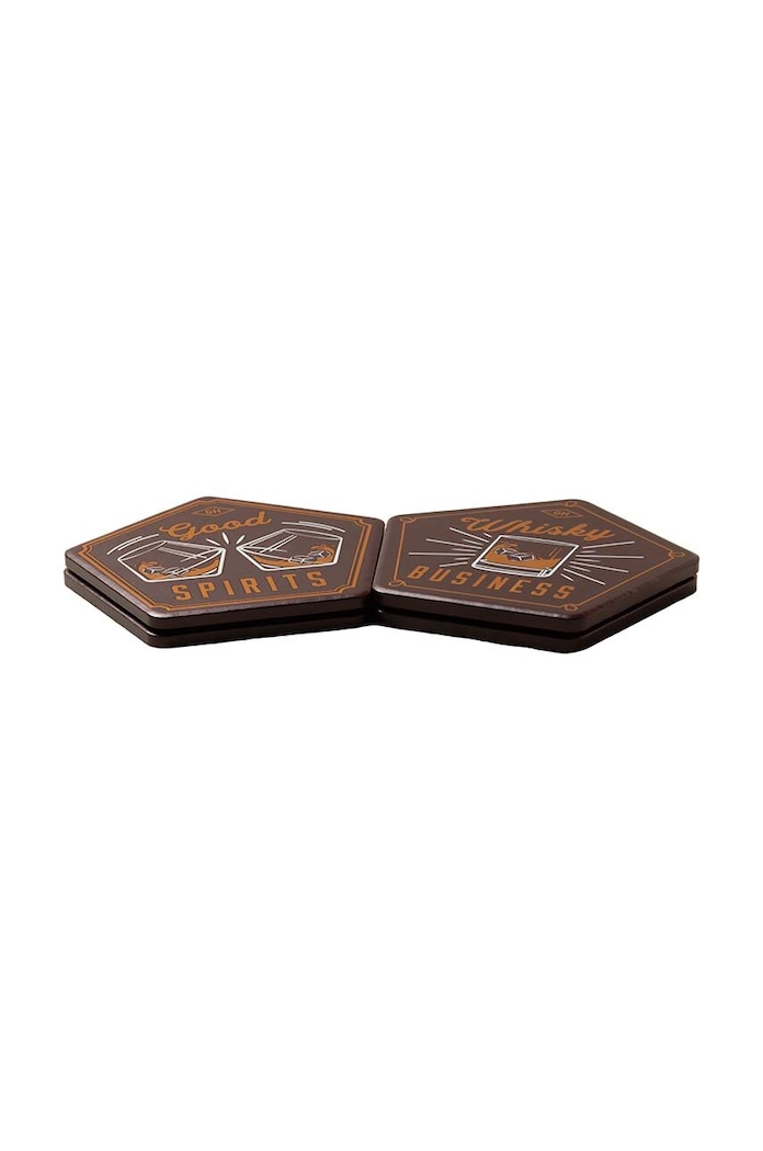 Kuchyňa a bar Podložka Gentlemen's Hardware Whisky 4-pak GEN661UK hnedá