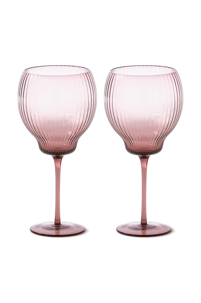 POLSPOTTEN Set de pahare de vin Pum 450 ml 2-pack 140.230.154 roz AA00
