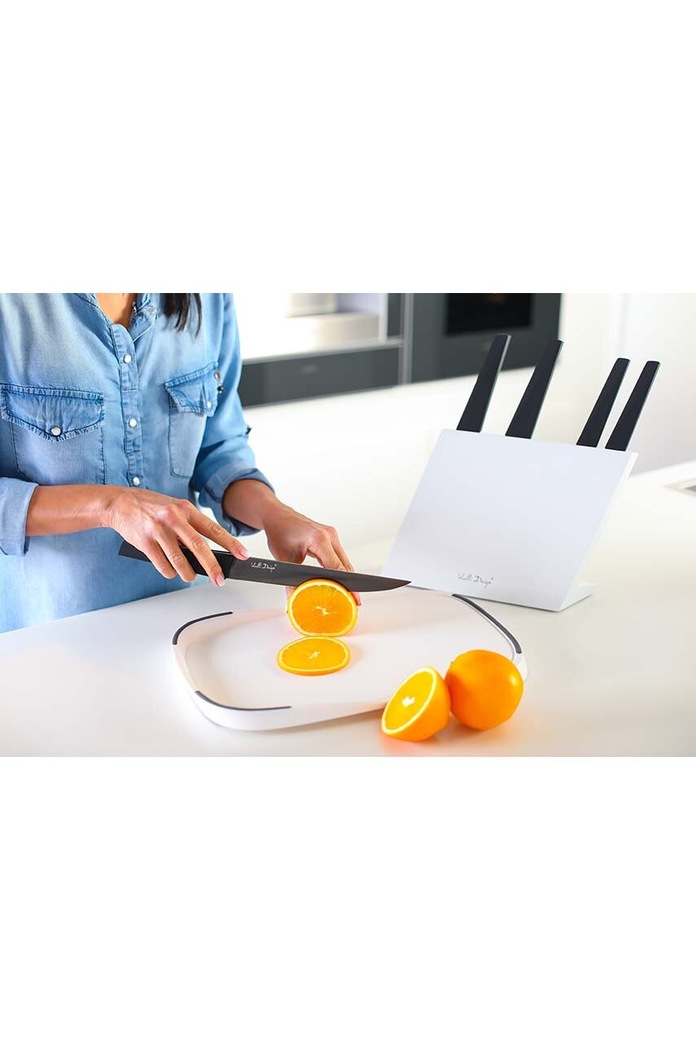 Set noževa i organizator Vialli Design Volo 5-pack šarena 25219