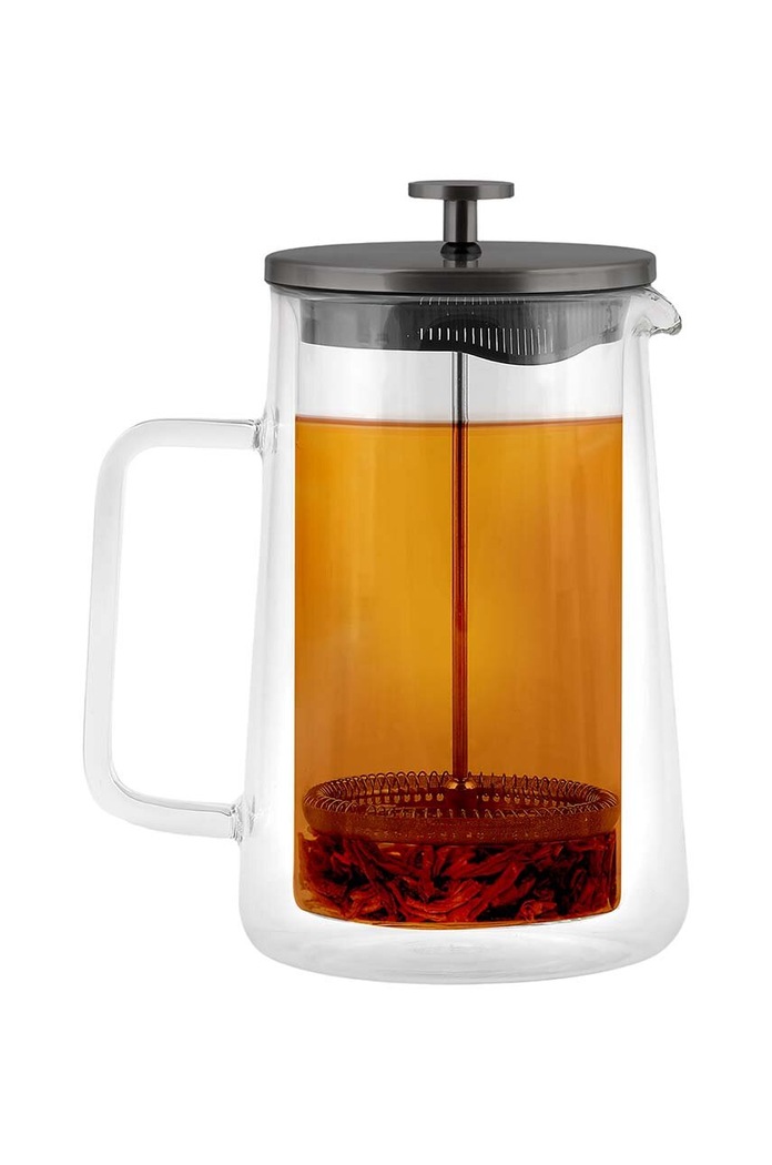Konvička na čaj Vialli Design Diva 1 L 29293 průhledná AA00