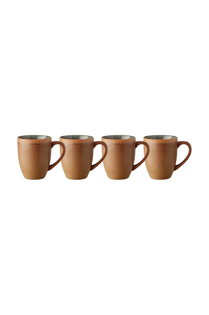 Bitz Set căni Wood/Forest 300 ml 4-pack portocaliu 28081.