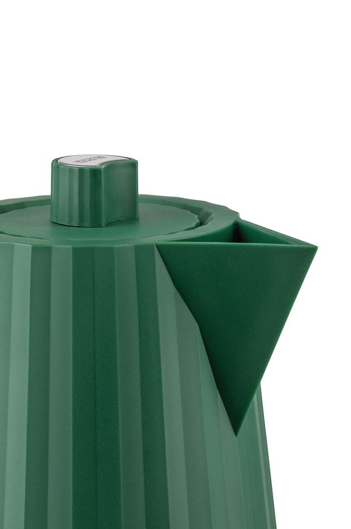 Alessi czajnik elektryczny Plisse 1,7 L MDL06.GR zielony AA00