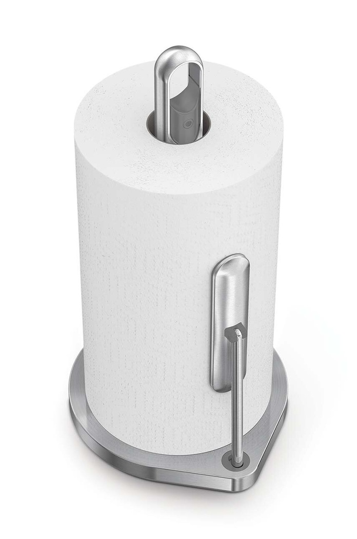 Stojan na papierové utierky Simplehuman Brushie KT1196 sivá