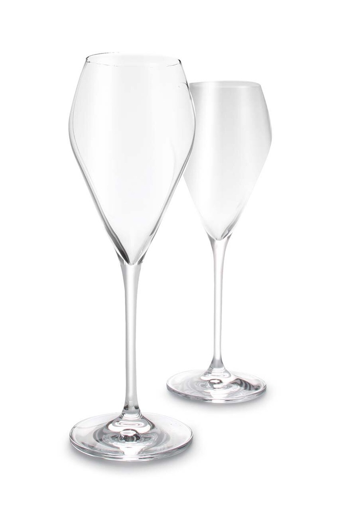 Комплект чаши за шампанско Salt&Pepper Cuvee (6 броя) прозрачен SP47929