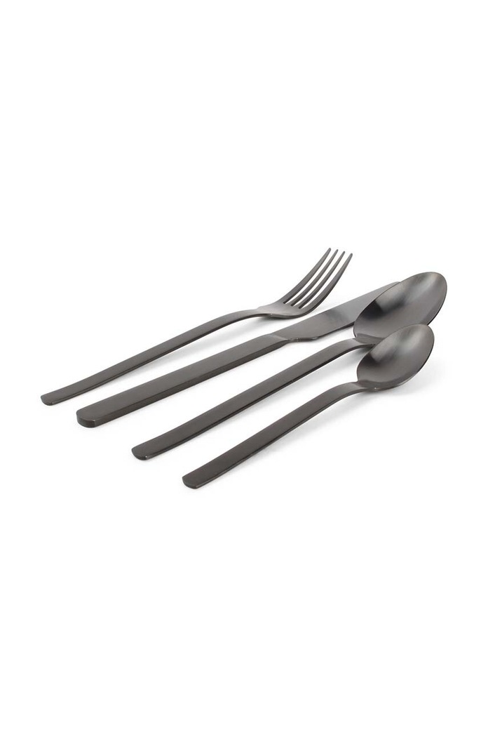 Σετ μαχαιροπήρουνων για 6 άτομα Salt&Pepper Supreme 24-pack 823452 μαύρο AA00