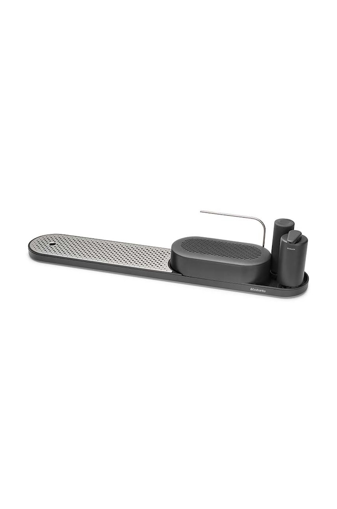 Brabantia organizer per lavello SinkStyle pacco da 4 nero 227684
