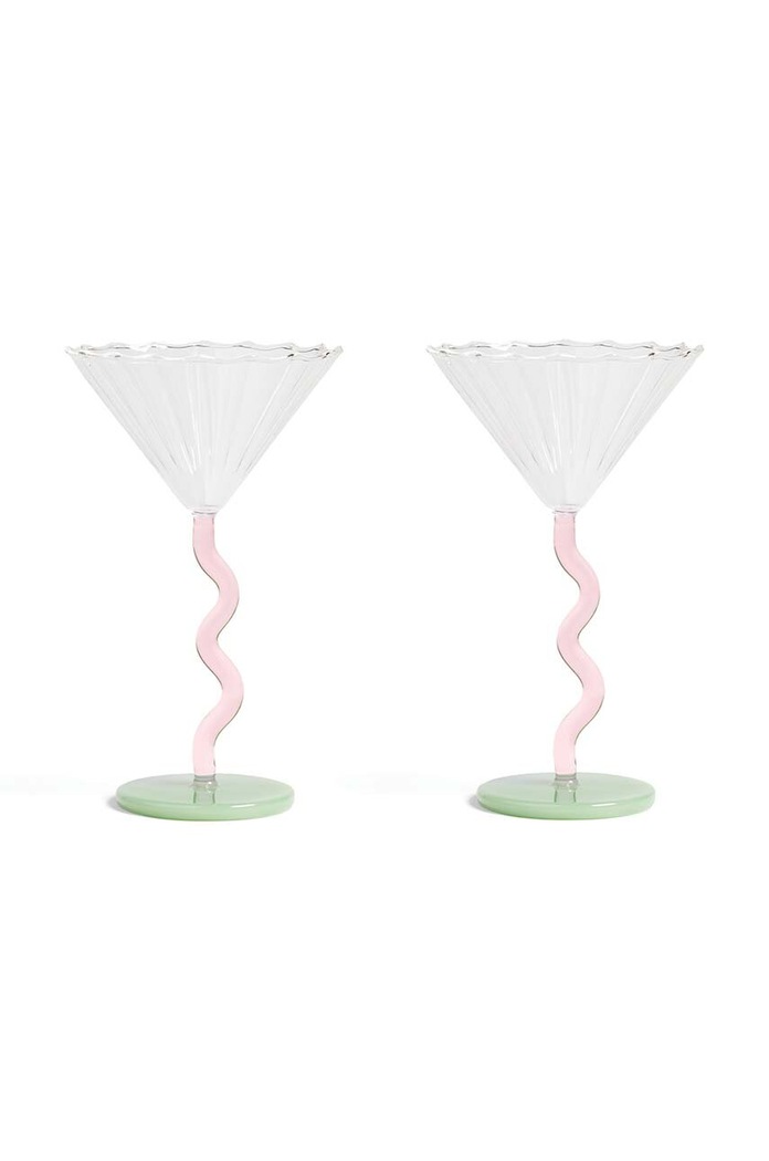 Sada pohárov &k amsterdam Coupe Curve Set 150 ml 2-pak viacfarebná 352.01