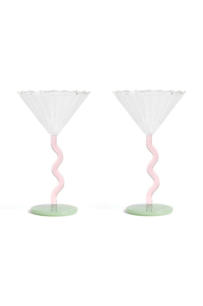 Sada pohárov &k amsterdam Coupe Curve Set 150 ml 2-pak viacfarebná 352.01